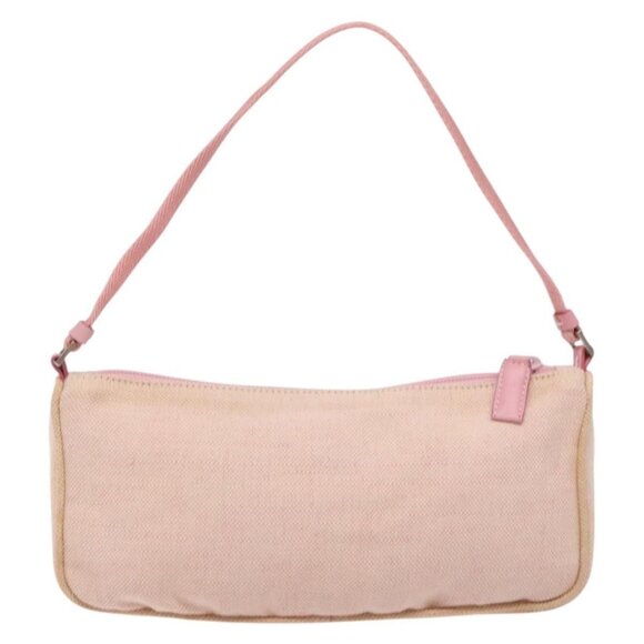 PRADA Sports Accessory Pouch Canvas Gray Silver Auth - Picture 3 of 16